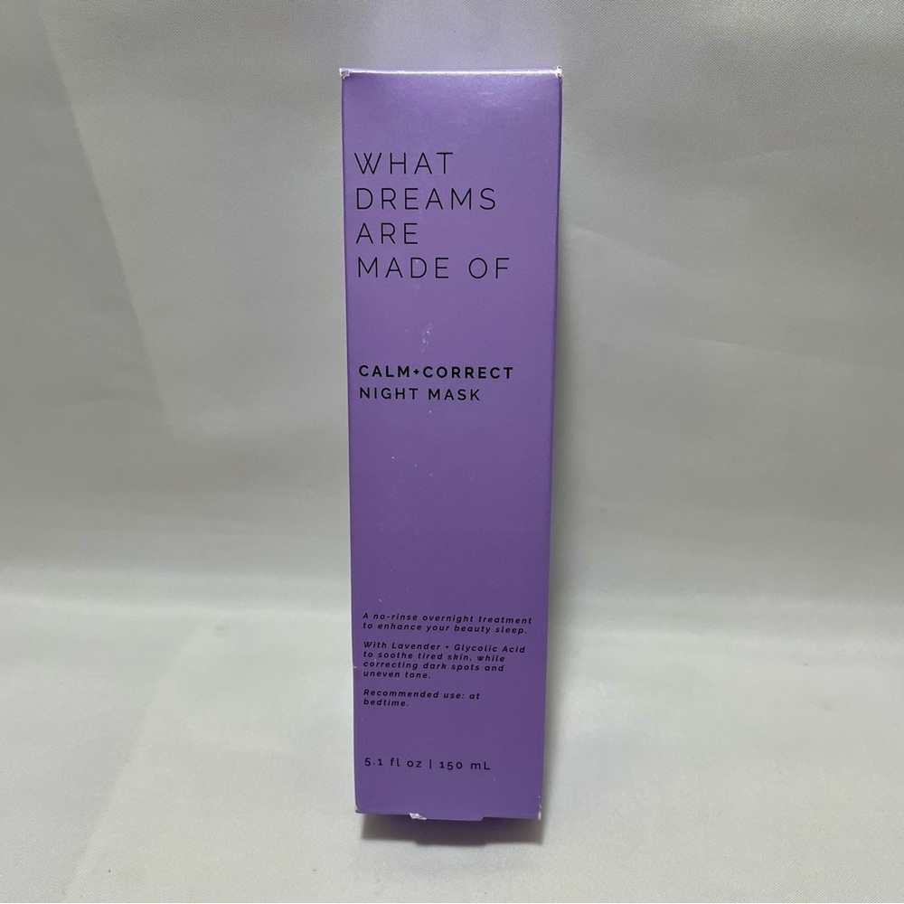 Sun + Moon "What Dreams Are Made Of" Calm + Correct Night Mask, NIB